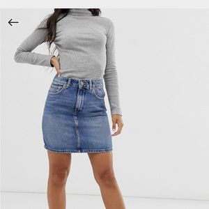 Asos Petite Denim Skirt